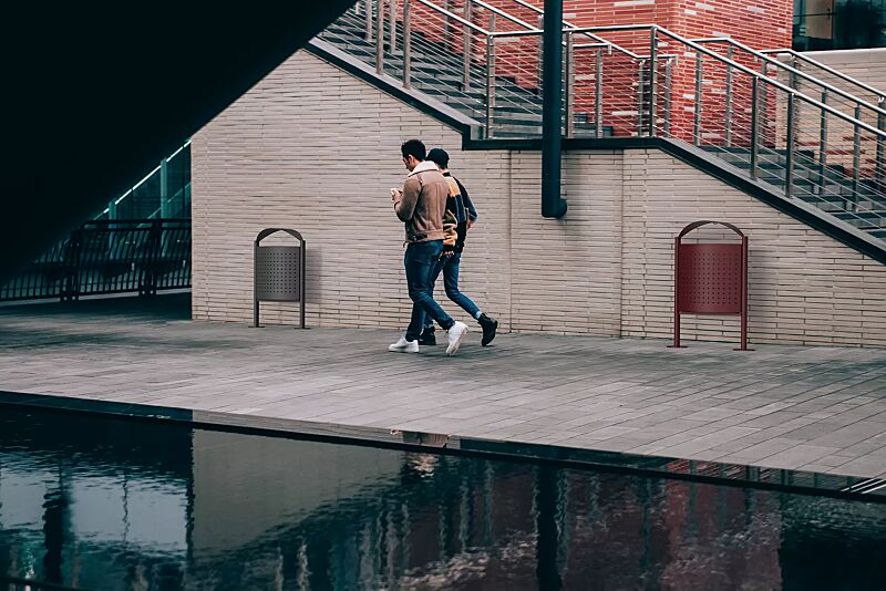 abfallbehaelter-eliseo__shoKAT0060022 Abfallbehälter ELISEO aus Stahl in RAL 7012 basaltgrau und in RAL 3003 rubinrot