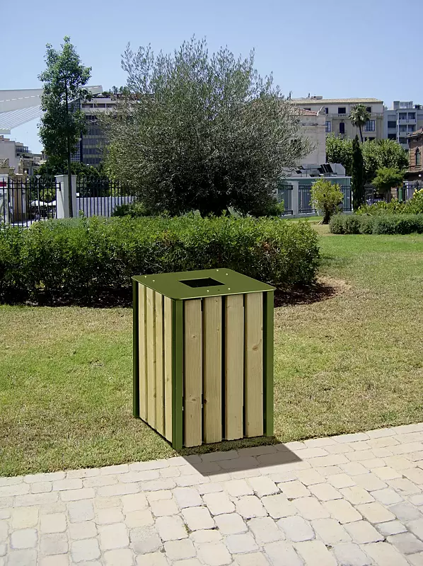 Abfallbehälter HEMEL, 50 Liter