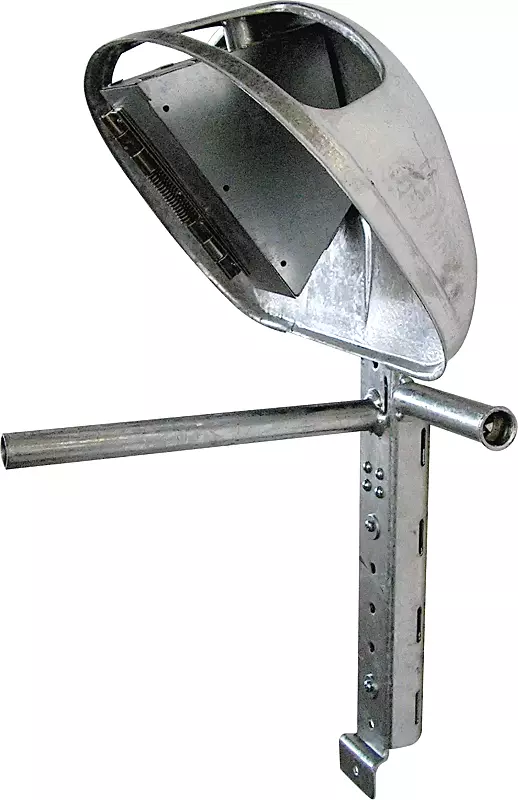 Oberteil aus Stahlblech