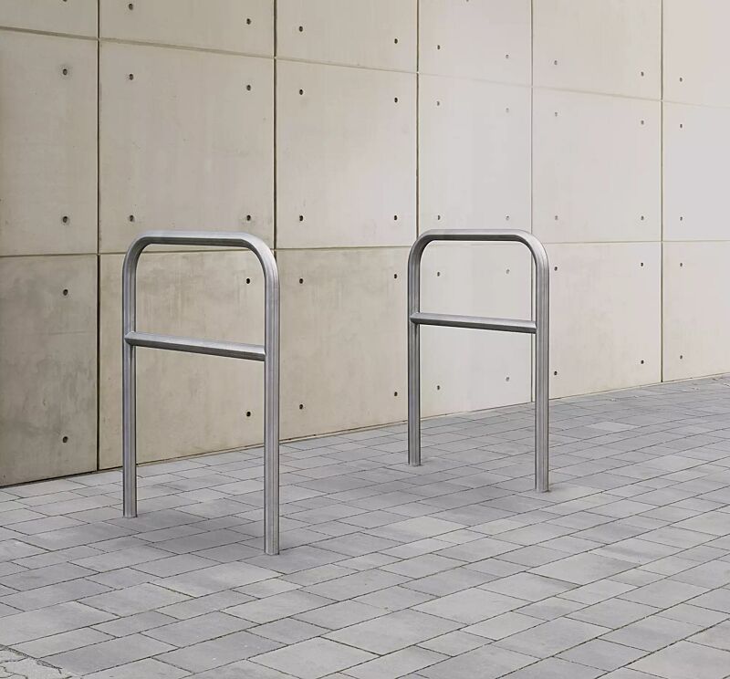 anlehnbuegel-florida__shoKAT0068439 Anlehnbügel FLORIDA mit Quersteg, aus Edelstahl