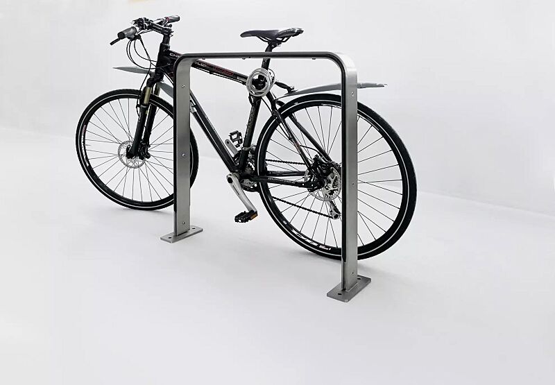 Anlehnbügel TAMPA PROTECT zum Aufdübeln, Edelstahl