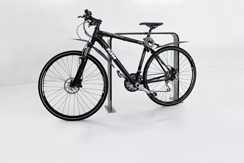 Anlehnbügel TAMPA PROTECT zum Aufdübeln, Edelstahl