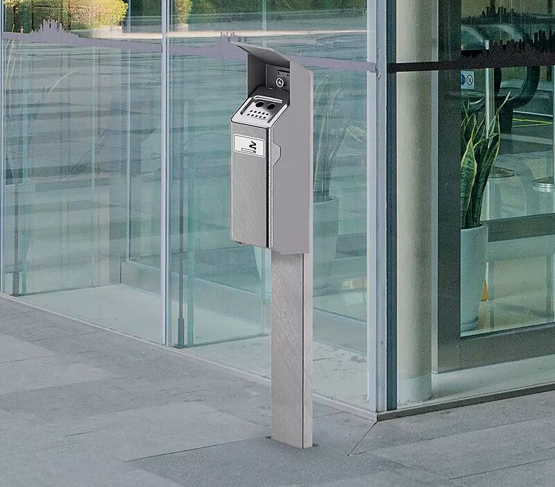 Ascher AVON NEW mit Ständer zum Einbetonieren, feuerverzinkt