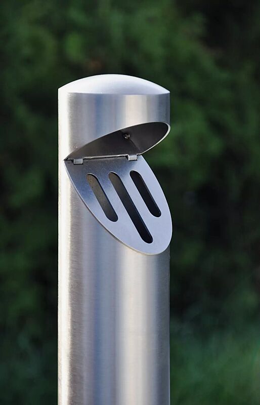 Detail: Behälterkopf gewölbt