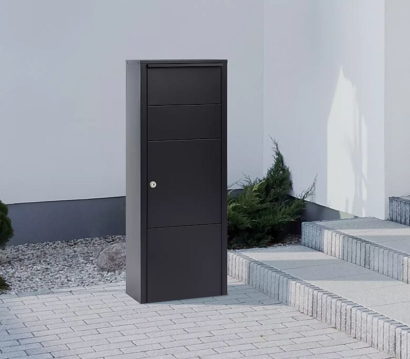 Brief- und Paketkasten AROZ in RAL 7016 anthrazitgrau