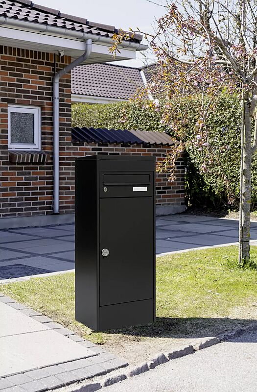 brief--und-paketkasten-ciron__shoKAT0071933 Brief- und Paketkasten CIRON in schwarzgrau semimatt
