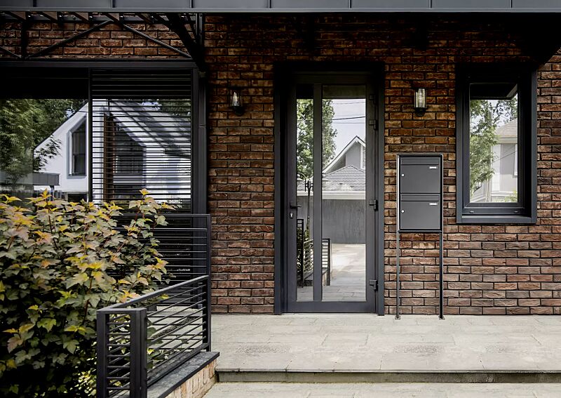 briefkastenanlage-nizza-mit-staenderanlage__shoKAT0075243 Briefkastenanlage Nizza mit Ständeranlage, zum Einbetonieren, 2 Briefkästen (untereinander), ohne Sprech- / Klingelfach