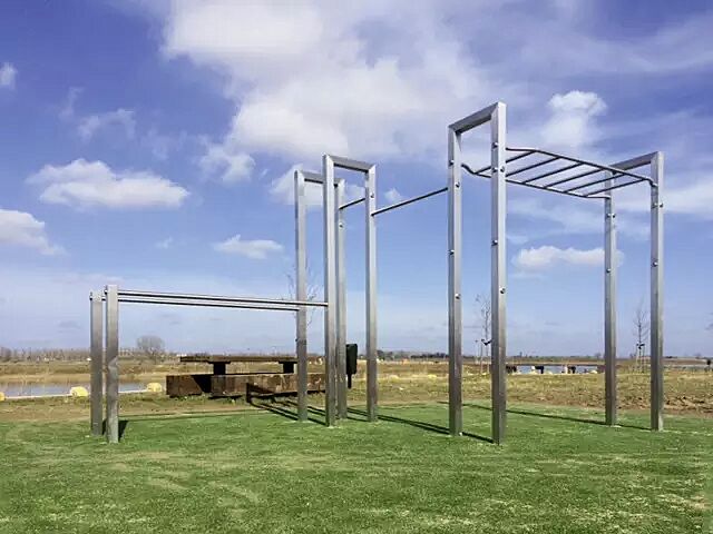 Calisthenics-Anlage XS-FELD, Ausführung Basic, Serie BARFORZ