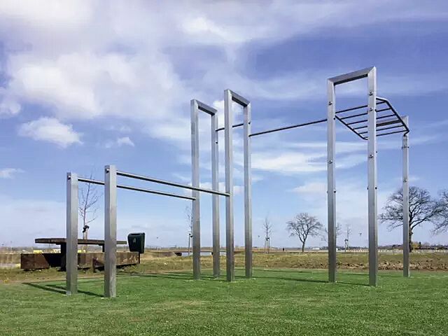 Calisthenics-Anlage XS-FELD, Ausführung Basic, Serie BARFORZ