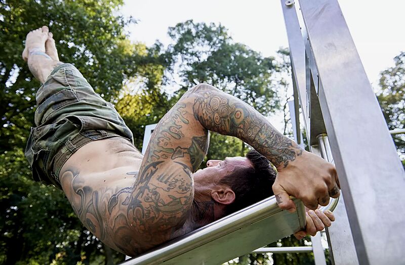 Calisthenics-Station DRAGON FLAG