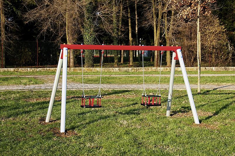 doppelschaukel-bianca__shoKAT0031246 Doppelschaukel BIANCA mit 2 Kleinkind-Sicherheitssitzen