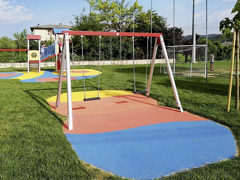 doppelschaukel-bianca__shoKAT0060759 Doppelschaukel BIANCA mit 2 Standard-Sicherheitsschaukelsitzen