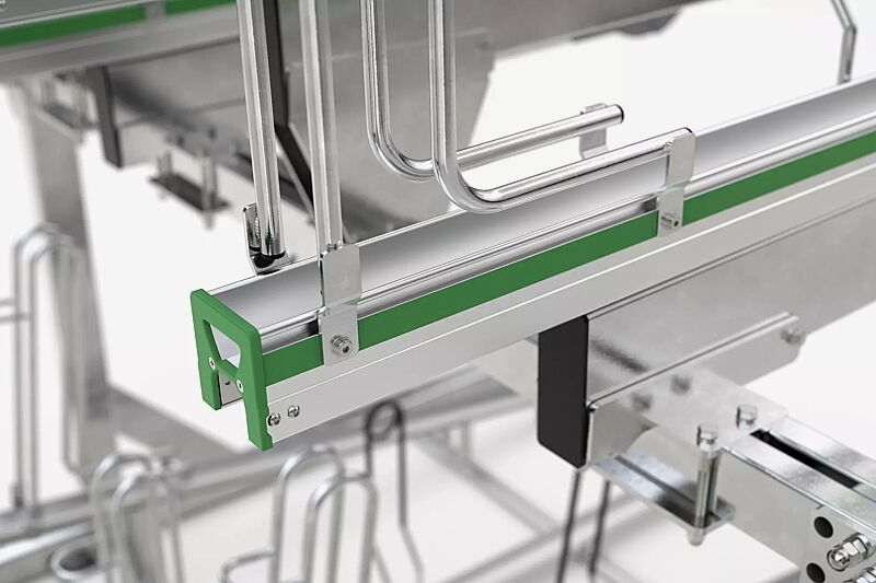 doppelstock-fahrradparksystem-flexhub-premium__shoKAT0072185 Einstellbereich oben mit Reflexstreifen
