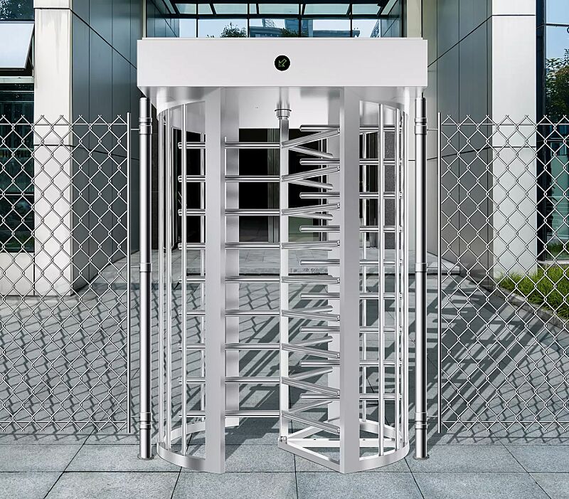 Einzel-Drehkreuz PALAMAS aus Edelstahl