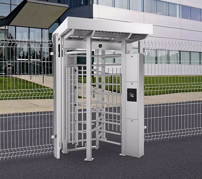 Drehkreuz SETE, Rotor Edelstahl