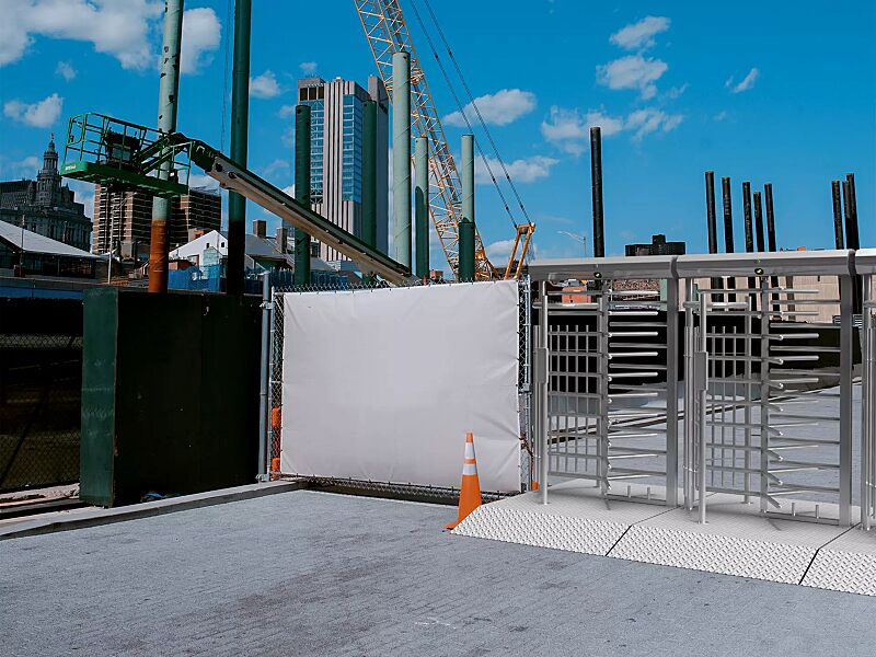 drehkreuz-tinos__shoKAT0066638 Drehkreuz TINOS mit mobiler Bodenplatte