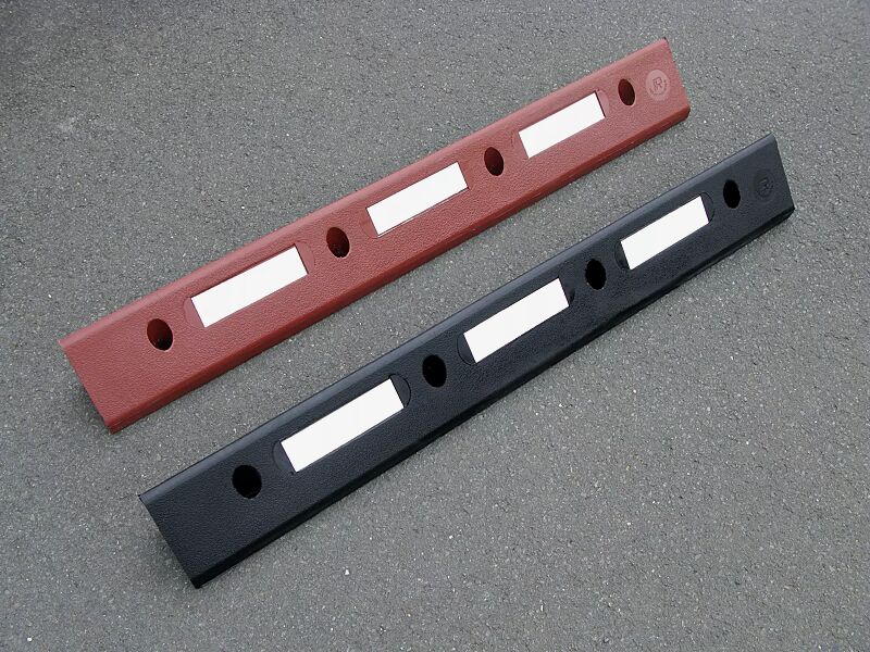 Elastikbordstein AGAY in rotbraun und anthrazit