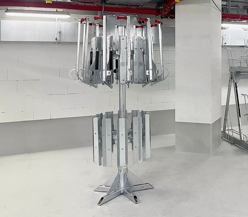 Fahrradpark-Karussell YORO, tief / tief