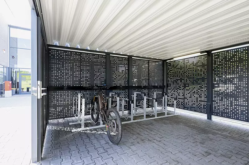fahrradparker-kontur__shoKAT0077431 2 x Fahrradparker KONTUR einseitig, je 4 Stellplätze