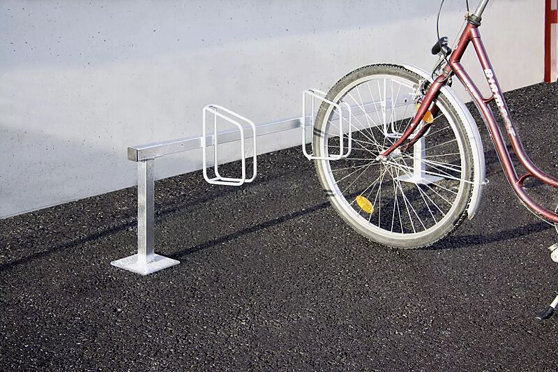 Fahrradständer CARTAGO zum Aufdübeln, 3 Stellplätze