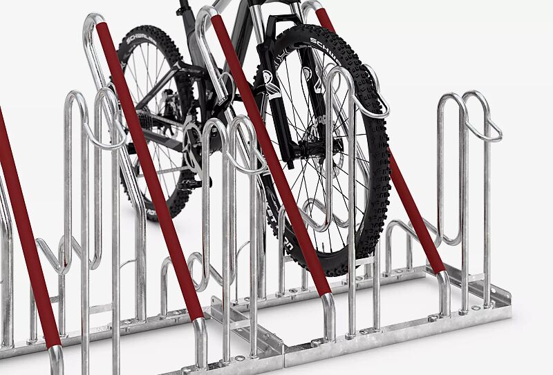 fahrradstaender-oakland__shoKAT0039272 Fahrradständer OAKLAND einseitig, Radabstand 350 mm