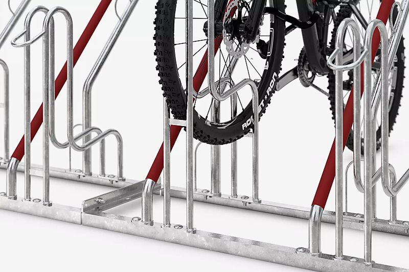 fahrradstaender-oakland__shoKAT0039295 Fahrradständer OAKLAND einseitig, Radabstand 500 mm