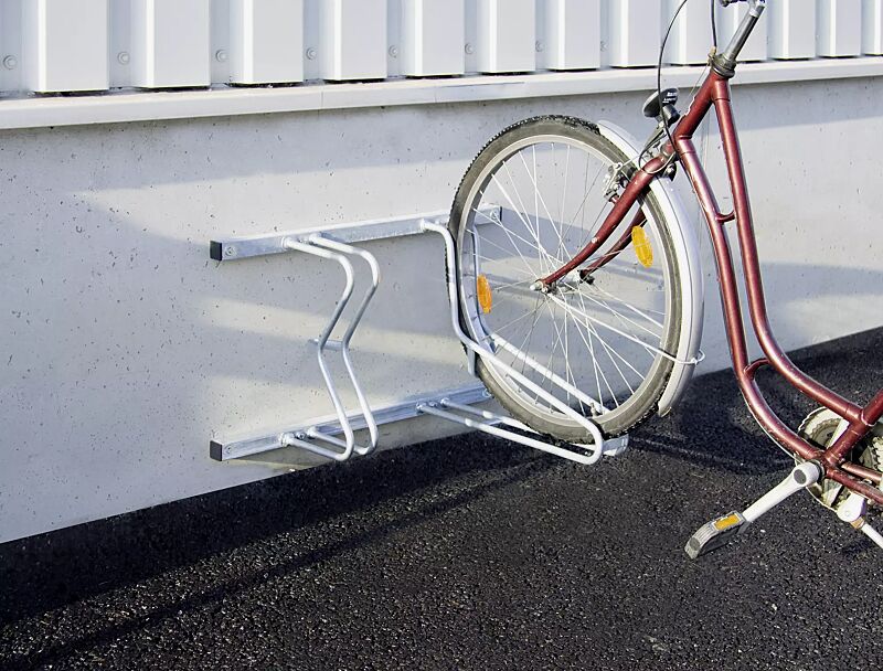 Fahrradständer SALVADOR zur Wandbefestigung, 2 Stellplätze