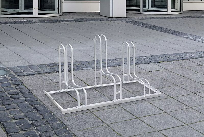 Fahrradständer TOPEKA einseitig 90°, 3 Stellplätze