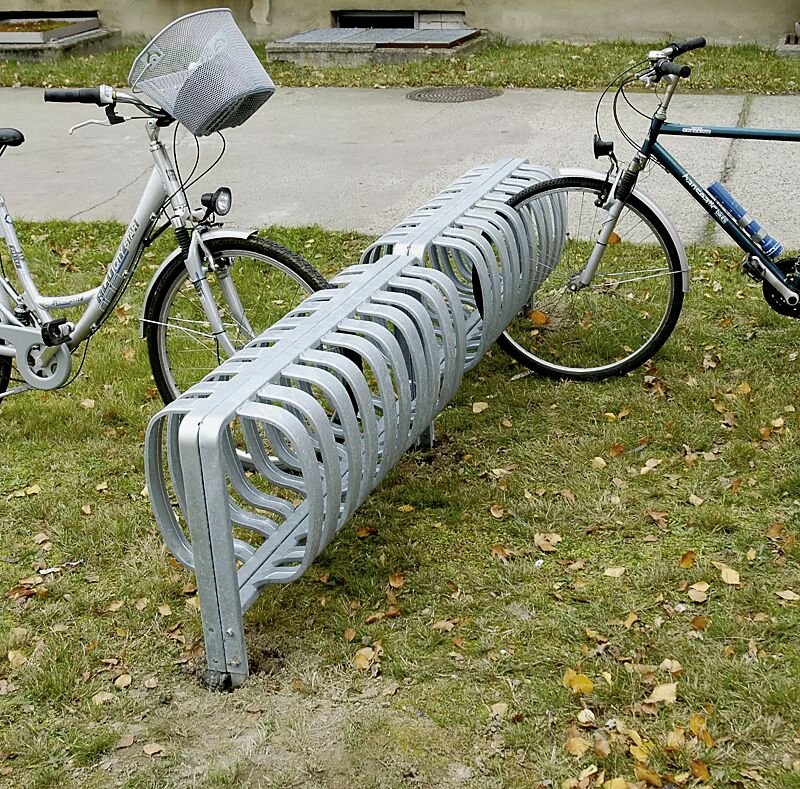 Fahrradständer TOUR, doppelseitig, zum Einbetonieren