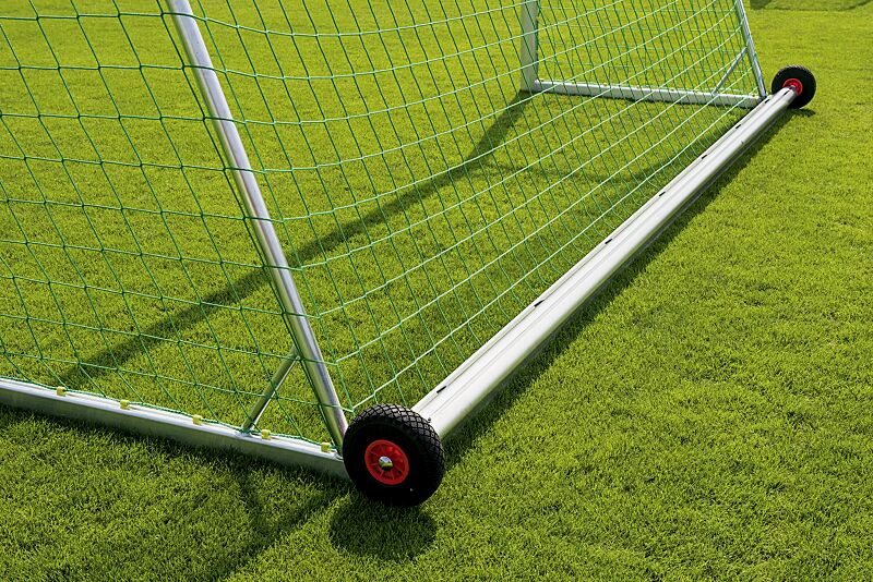 fussballtor-safeness__shoKAT0058591 Detail: Gewichtsrohr inkl. Transportrollen