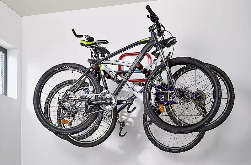 Hängeparker ISLAND, 3 Stellplätze, mit schwarzem Schaumstoff ummantelt