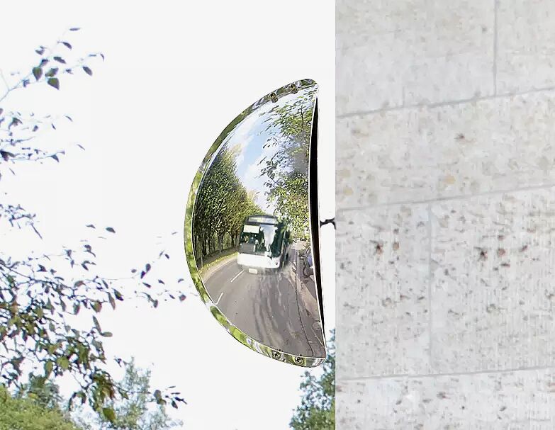 Halbrundspiegel RUPT