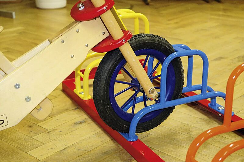 standsicheres Einparken kleiner Reifen