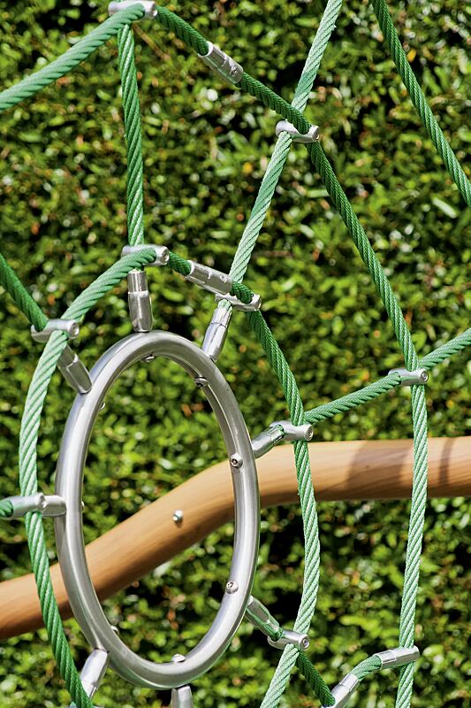 klettergeruest-laurens__shoKAT0067899 Detail: Kletternetz