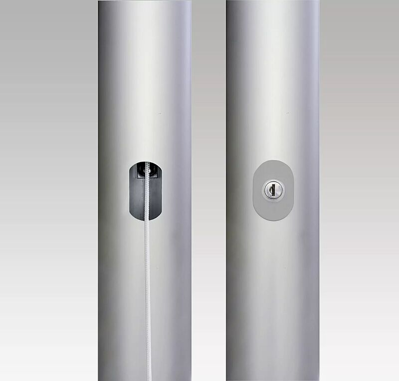 led-fahnenmast-appear__shoKAT0009372 Hissvorrichtung abschließbar mittels Zylinderschloss