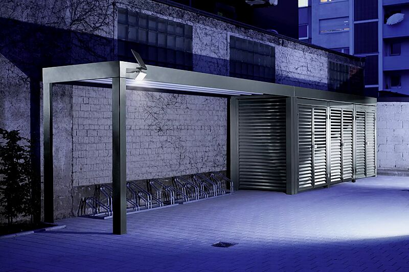 Solarleuchte XSOLAR in anthrazit