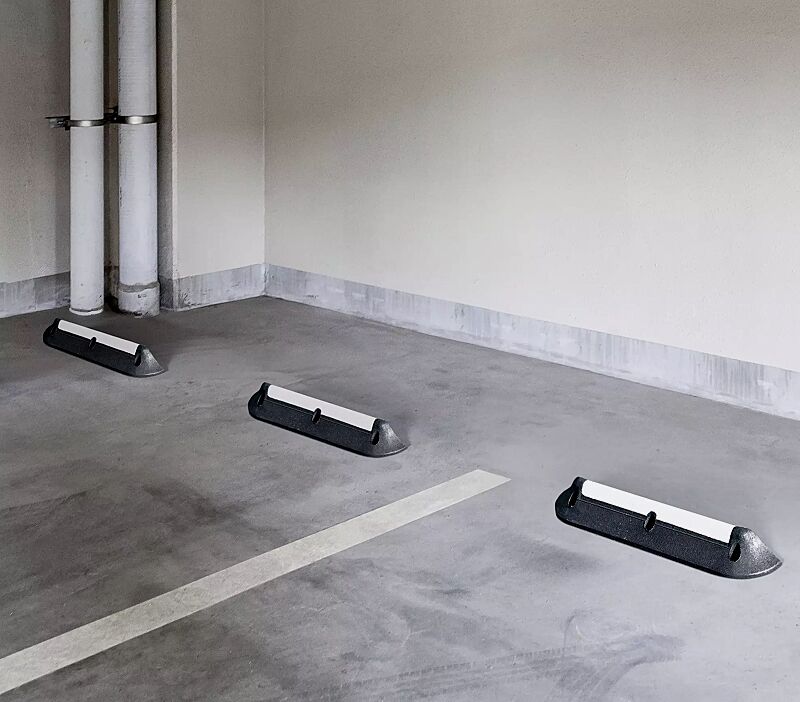 Leit- und Radstopbalken TIGRIS in schwarz