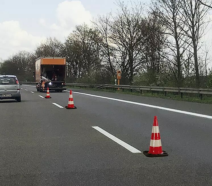 Leitkegel LAZ, Höhe 750 mm