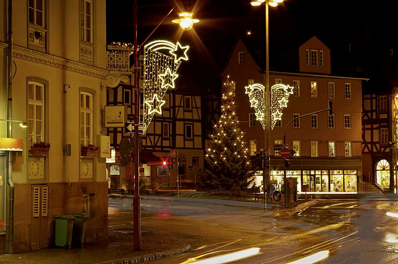 Lichtelement STERNENZAUBER, zur Mastmontage