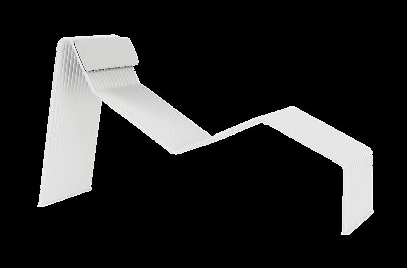 liegebank-anzio__shoKAT0072687 Liegebank ANZIO, in RAL 9003 signalweiß, Kissen auf Anfrage