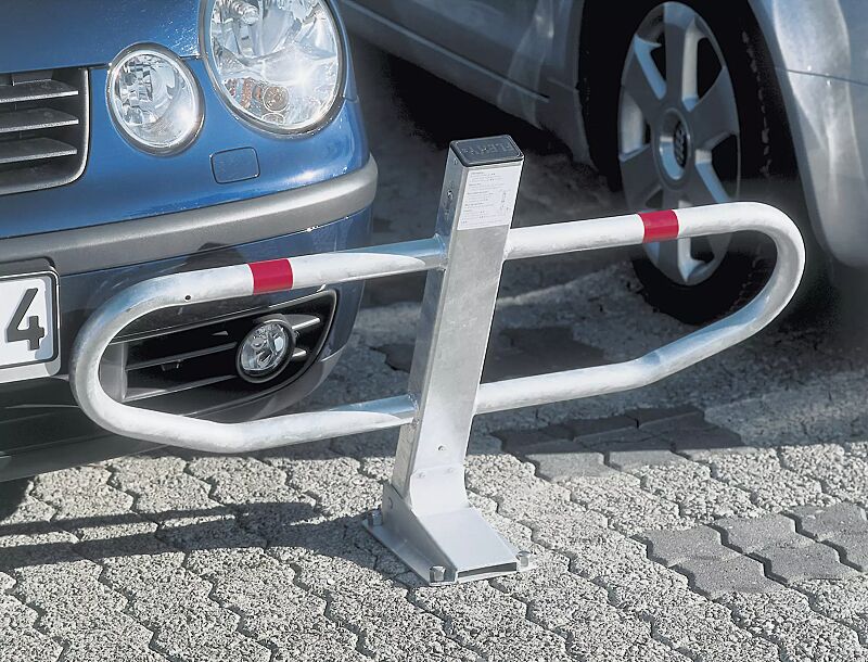 Parkbügel FLEXY zum Aufdübeln, Doppelbügel starr