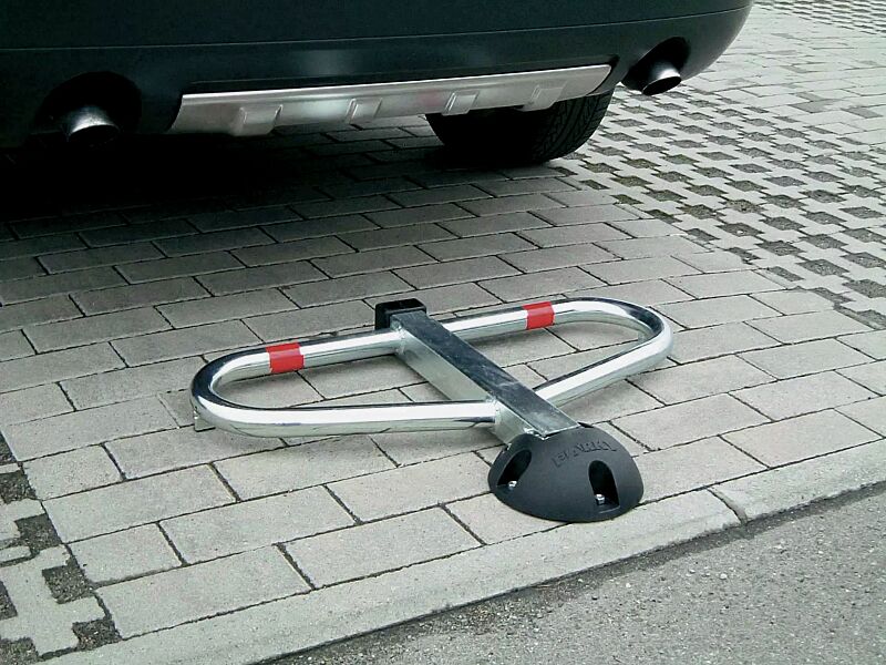 Parkbügel OLYMP aus Stahl, galvanisch verzinkt