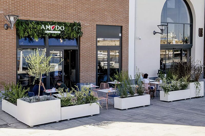 pflanzbehaelter-andromeda__shoKAT0071788 Pflanzbehälter ANDROMEDA, rechteckig und quadratisch, Beton mit transparenter Beschichtung in naturweiß - 18