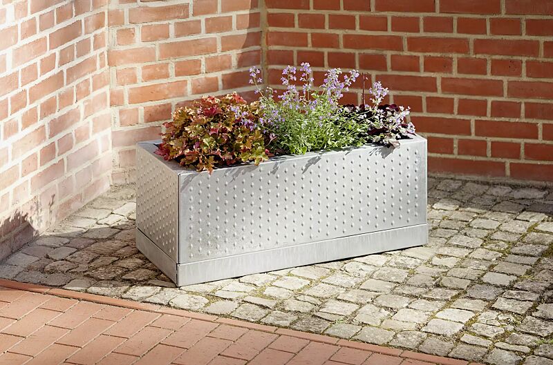 Pflanzbehälter TILLEY, rechteckig, feuerverzinkt