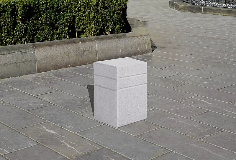 Poller BRNO, Höhe 450 mm, Beton sandgestrahlt