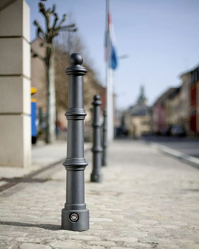 poller-faro__shoKAT0041496 Poller FARO (3p-Technologie), Verriegelung mittels Dreikantschraube, in DB 703 eisenglimmer