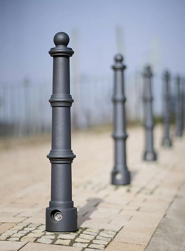 poller-faro__shoKAT0041538 Poller FARO (3p-Technologie), Verriegelung mittels Dreikantschraube, in DB 703 eisenglimmer