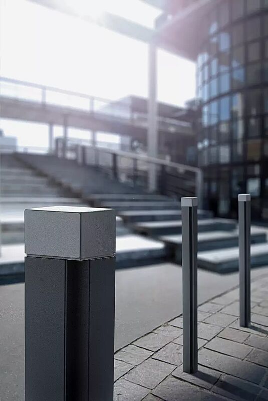 poller-imawa__shoKAT0053927 Poller IMAWA, Ausführung 2, Höhe 1000 mm, in RAL 7016 anthrazitgrau