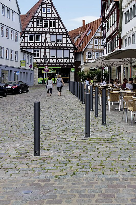 poller-jerez__shoKAT0051104 Poller JEREZ (3p-Technologie) ohne Rille, Verriegelung mittels Dreikantschraube, in DB 703 eisenglimmer