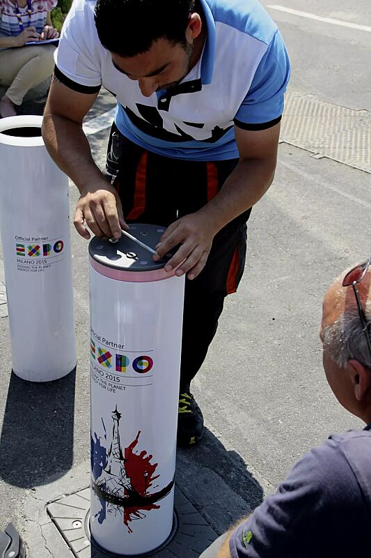 einfacher Austausch der Pollerhülse